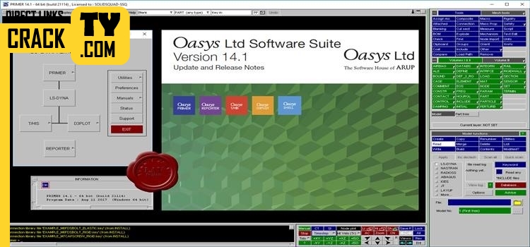 Oasys Software Suite 14.1 Crack